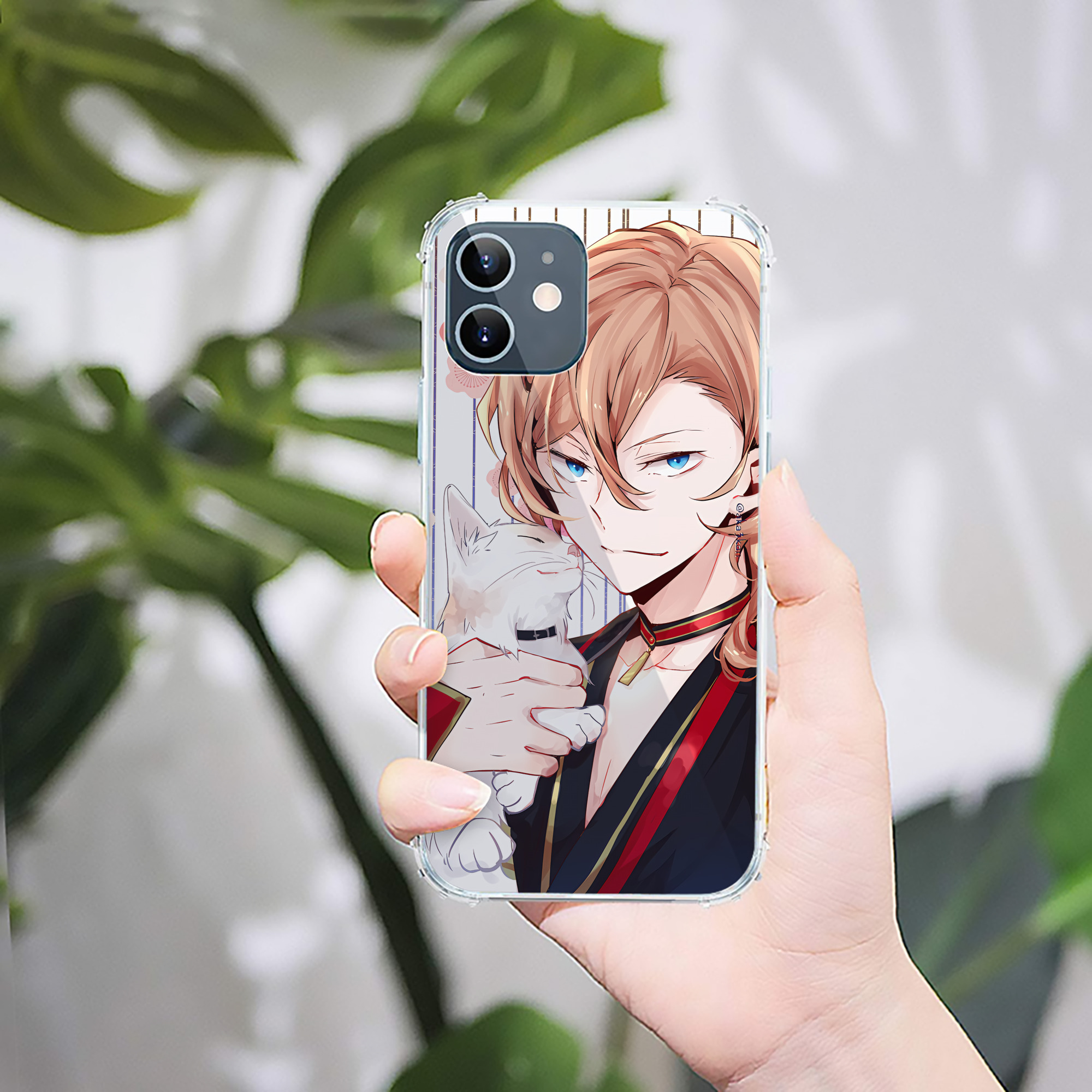 （画像用） 文豪ストレイドッグス Bungo Stray Dogs 【iPhone 12シリーズ対応】透明スマホケース（クリアソフトケース）